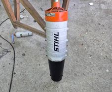Stihl BG-km blower attachment