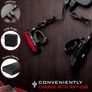 NIGHT PROVISION BX-300 USB Rechargeable LED Bike Light Set Front and Back Cycling Safety Lights Best Headlight with New DUO-120 USB Tail Light for Adults Kids Men Women (FREE POSTAGE) Image 3