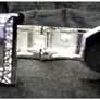 Ladies NEW Silver Chrome Hinged Belt Buckle Adjustable Bangle/ Bracelet By Park Lane Image 6