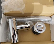 Chrome Basin Waste and Trap
