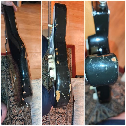 Double neck Antoria Electric Guitar