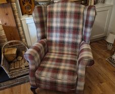 wing back chair