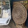 New XL 140cm diameter KUBU rattan wall hanging indoor/outdoor statement piece Image 5
