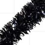 Black decorating tinsel, 23 meters Image 2