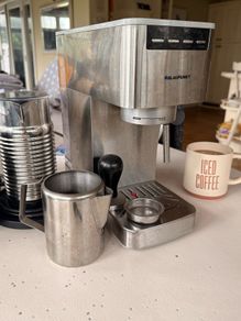 Espresso Coffee Machine + Milk Frother + Coffee Grinder
