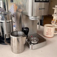 Espresso Coffee Machine + Milk Frother + Coffee Grinder
