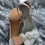 White Block Heels Image 2