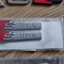 Audi Logo Set - Chrome Or Black Image 5