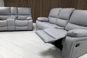 Rita recliner sofa 3+2 seater Light Grey