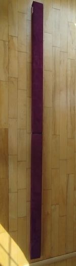 Gymnastics folding balance beam