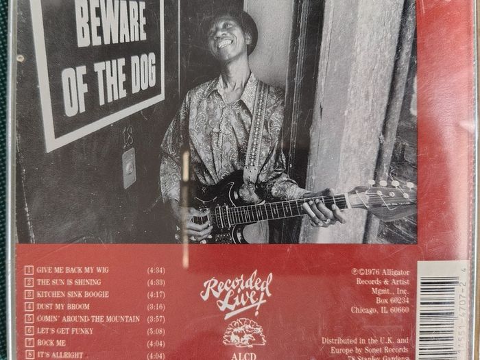 Hound Dog Taylor & The House Rockers - Beware Of The Dog! CD (1976) 1991 Reissue Chicago Electric Blues EX+