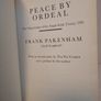 Peace by Ordeal: The Negotiation of the Anglo-Irish Treaty,1921 by Frank Pakenham (Lord Longford) (HQ665) Image 2