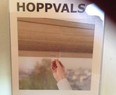 2 blinds from Ikea
