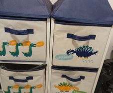 kids storage boxes for toys/clothes