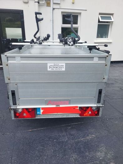 Anssems GT750 Trailer with Lockable Hard Lid & Thule Bike Rack System