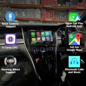 Premium Carplay Toyota Harrier Android Auto Audio