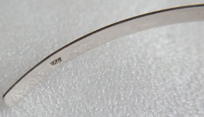 Vintage 1980s Sterling Silver 925 Torque Spiral Collar Necklace 37g