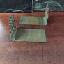 Vintage Brass book ends Image 7