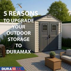 Duramax Vinyl & Plastic Garden Sheds