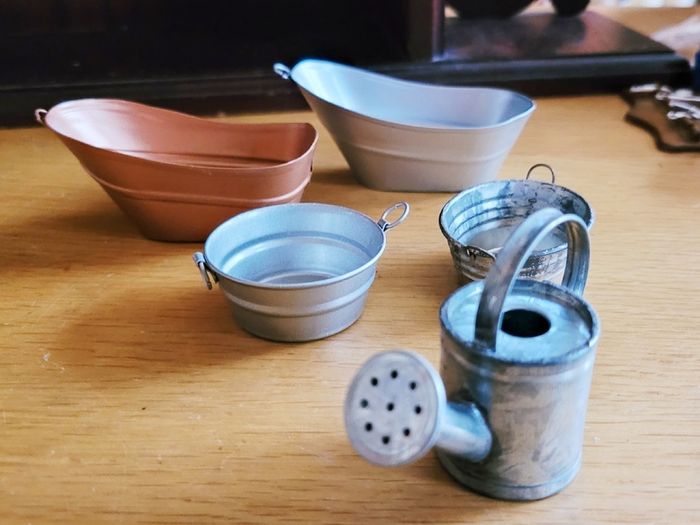 Miniature gardening items/ tools for dolls house - or fairy garden