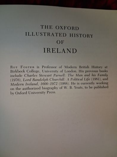 The Oxford Illustrated History of Ireland / 1994