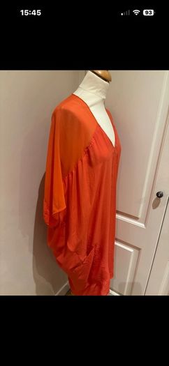Helmut Lang silk viscose lined tunic size 10