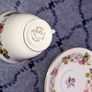 Shabby Chic Vintage Chintzy Apple Blossom Royal Tara Trio Image 6