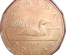 Canada 1 Dollar, 1987