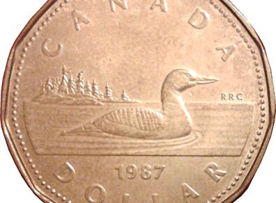Canada 1 Dollar, 1987