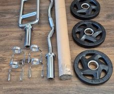 brand new olympic weight lifting set