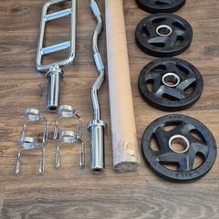 brand new olympic weight lifting set