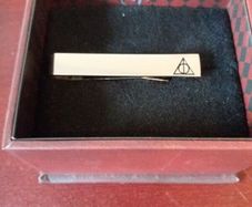 Deathly Hallows "Always" Tie Bar Clip in Presentation Box Harry Potter