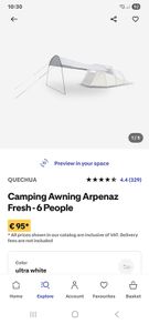 Camping Awning - Decathalon