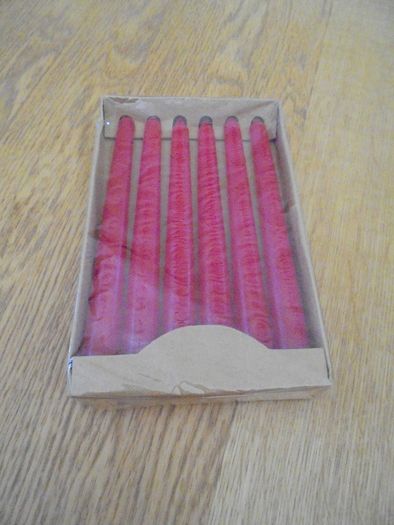 Box Set of Red Candles for Sale