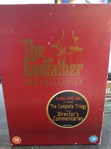 Godfather 1 2 3 Trilogy Dvd Boxset Collection Classic Mafia Movies Al Pacino Marlon Brando