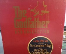 Godfather 1 2 3 Trilogy Dvd Boxset Collection Classic Mafia Movies Al Pacino Marlon Brando
