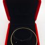 18 ct yellow gold bangle Image 3