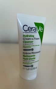 CeraVe Hydrating Cream to Foam Cleanser, 50ml