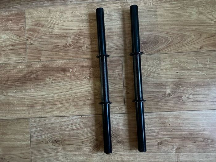 Weight bench incl 20kg weights and Olympic bar