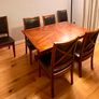 Dining table and 8 chairs Image 2