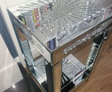 Mirrored Side Table