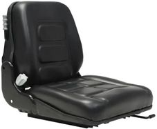 Forklift & Tractor Seat with Suspension and Adjustable Backrest