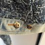 Juicy Couture Vintage Denim Gold detailed Womens Jacket- Size L Image 6