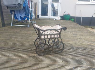 antique dolls stroller