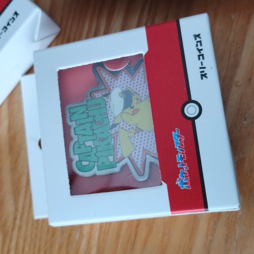 Pokemon Watches & Pins.