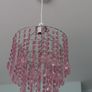 Ceiling Chandlier Pink Image 2