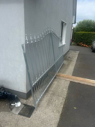 Brand new wrought iron gates