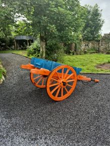 Vintage Donkey Cart
