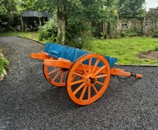 Vintage Donkey Cart