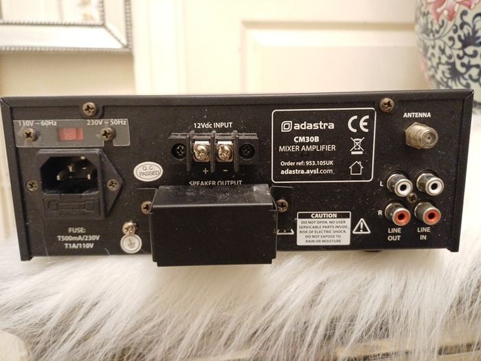 adastra Bluetooth mixer amplifier